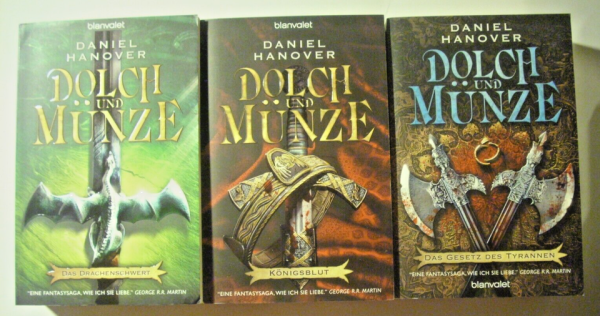 Bücherset: Dolch und Münze Band 1 - 3 von Daniel Hanover